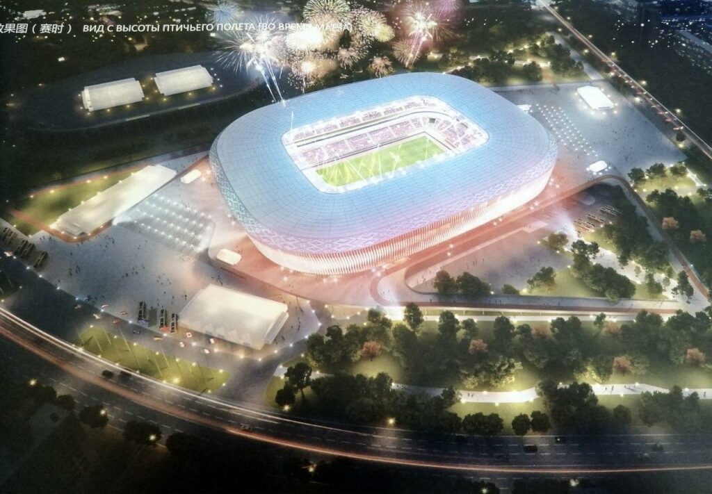 Мингорисполком показал, как будет выглядеть национальный футбольный стадион