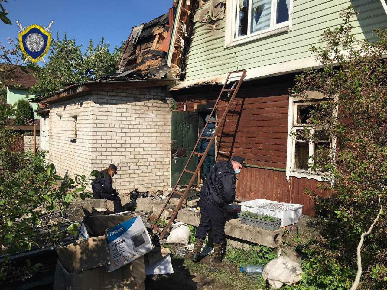 СК начал проверку по факту пожара с четырьмя погибшими в Минске