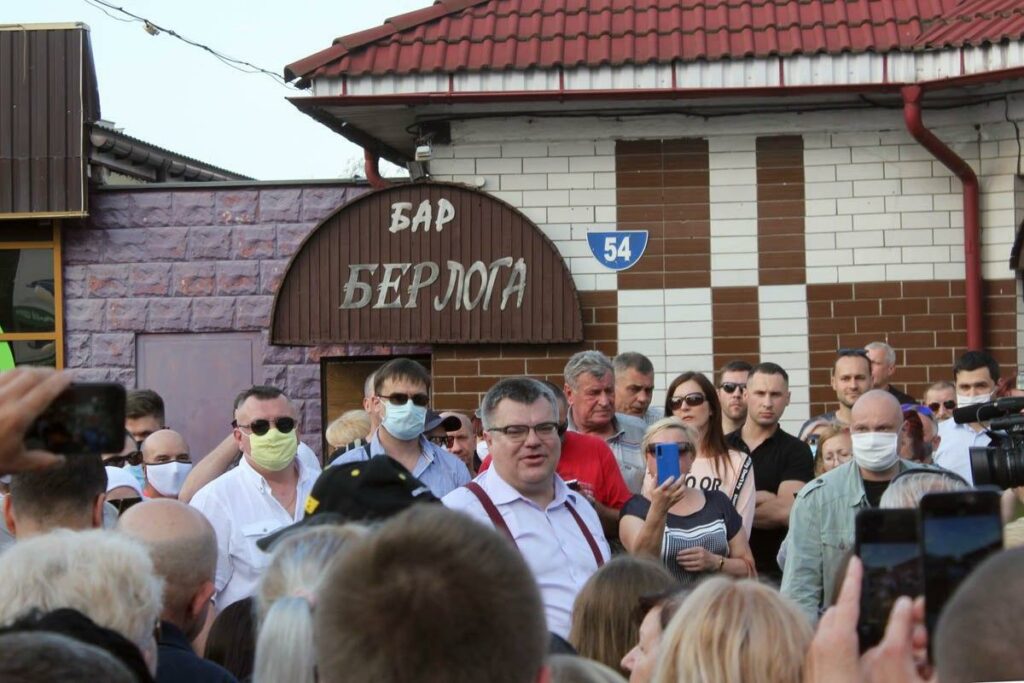 Бабарико собрал пикет в Бобруйске