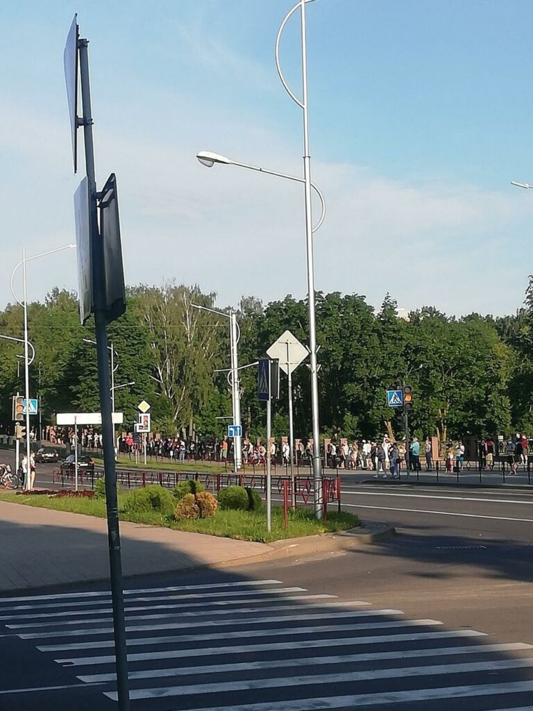 В городах Беларуси проходят пикеты солидарности