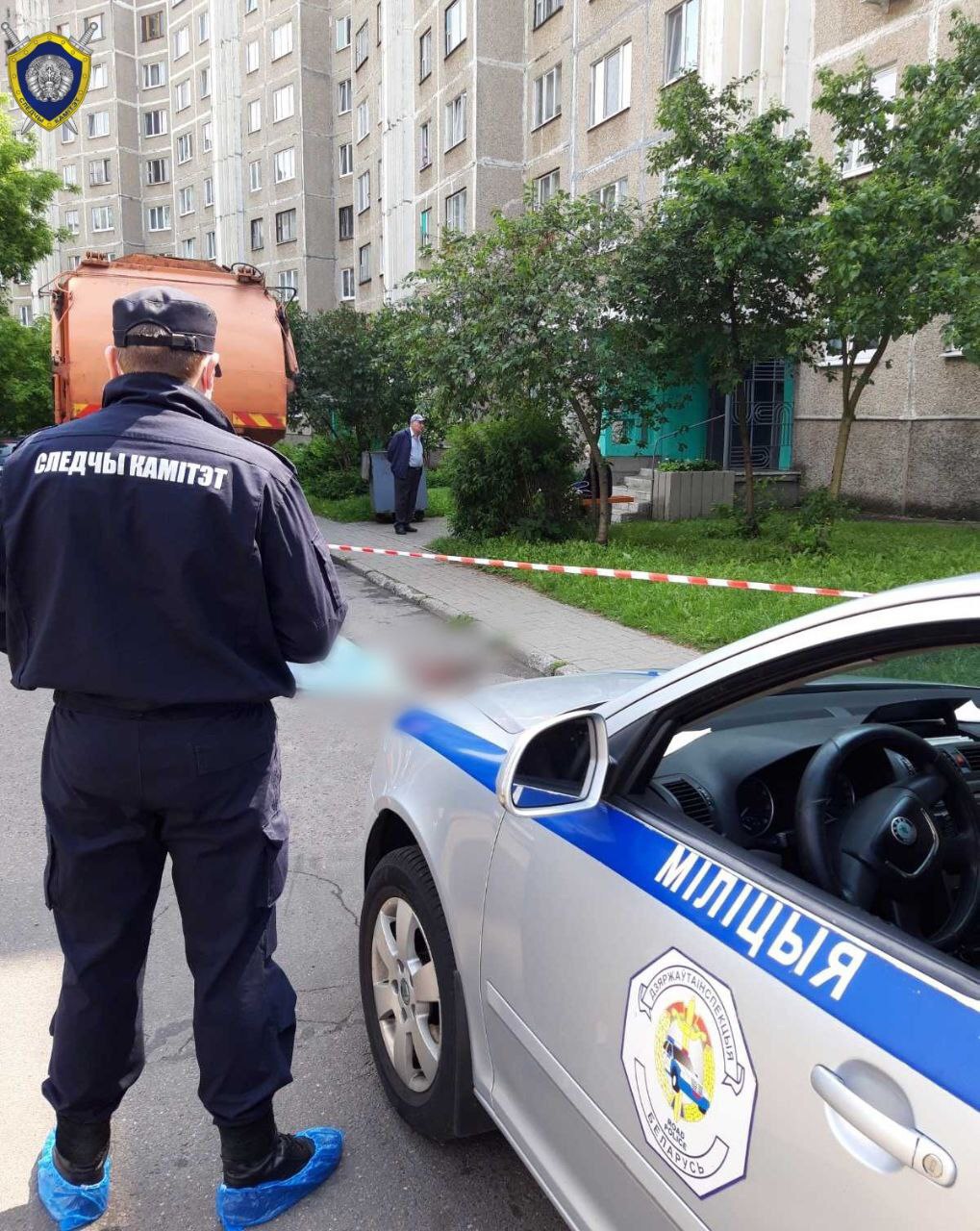 Мусоровоз насмерть сбил пенсионерку в Минске