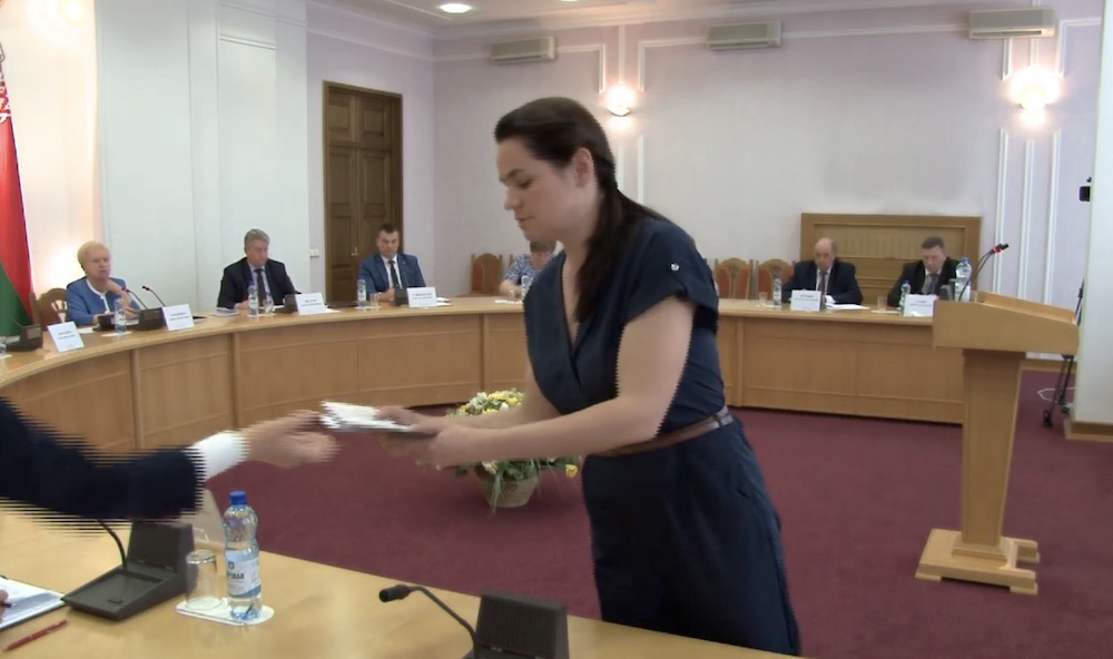 Тихановскую зарегистрировали кандидатом в президенты, несмотря на проблемы с декларацией мужа