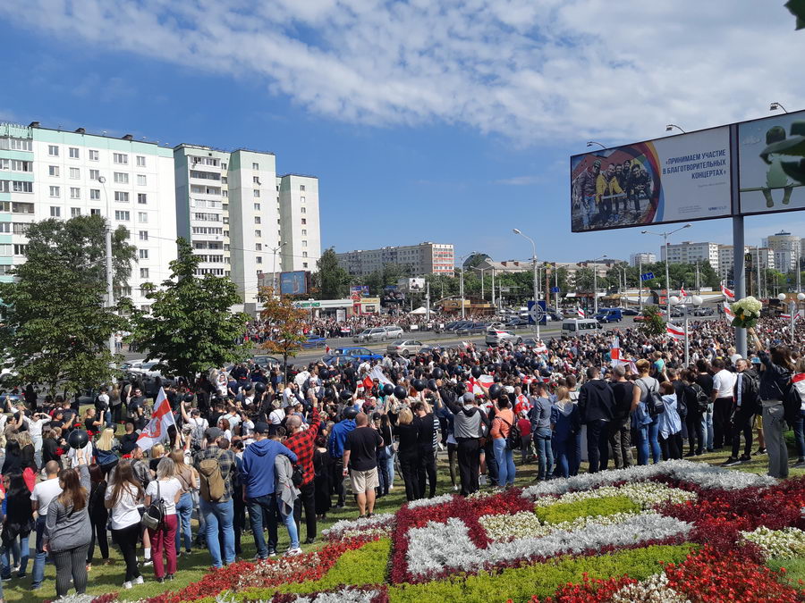 В Минске прощаются с погибшим демонстрантом