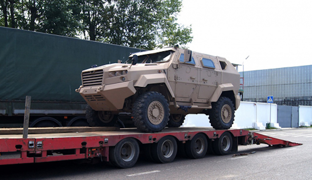 МЗКТ показал новейший легкобронированный автомобиль Volat-490101