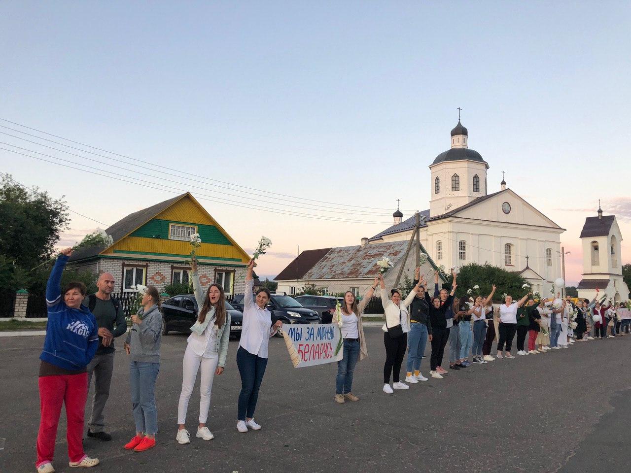 В Беларуси к вечеру начались новые акции протеста