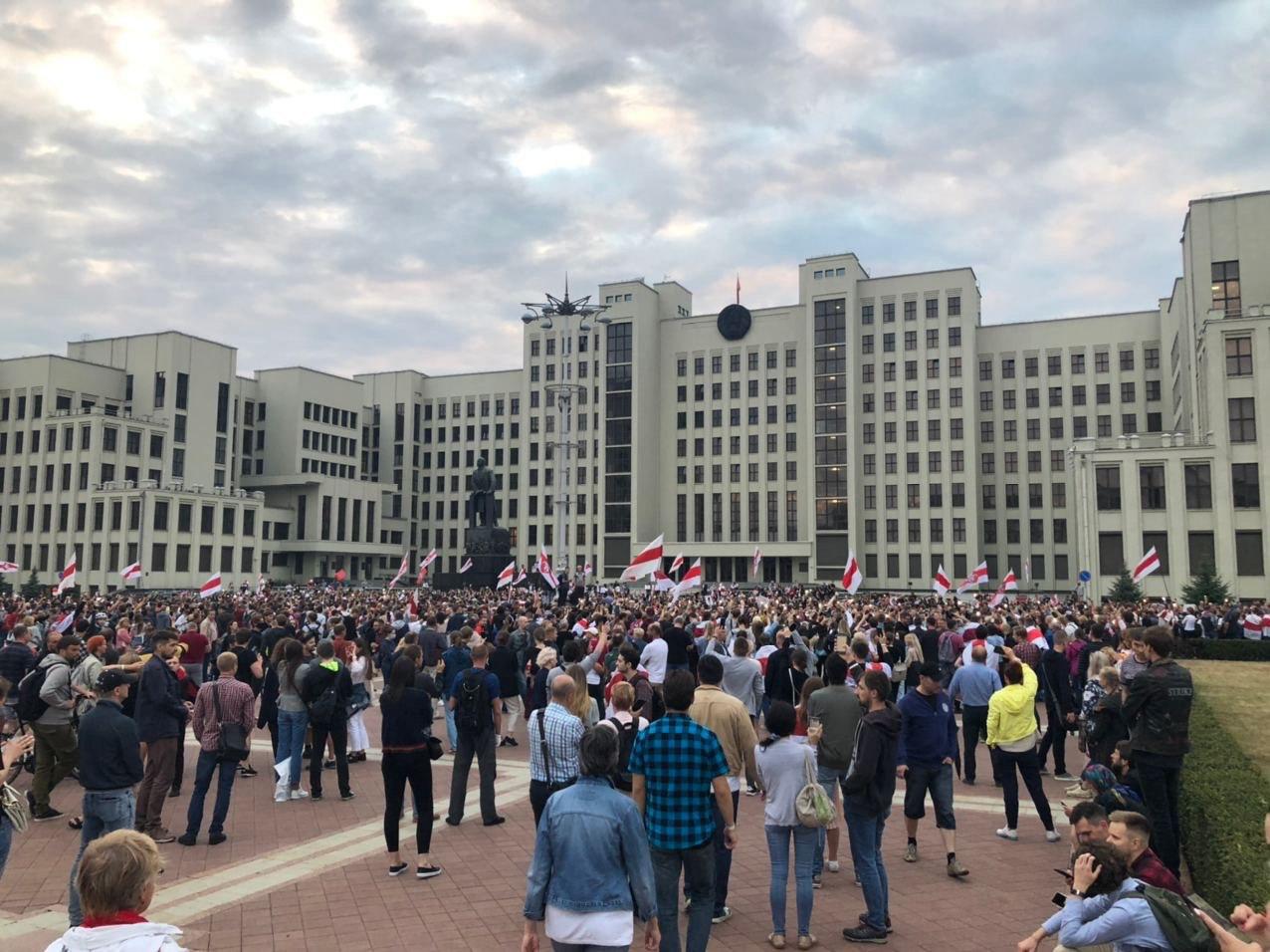 В Беларуси продолжаются акции протеста