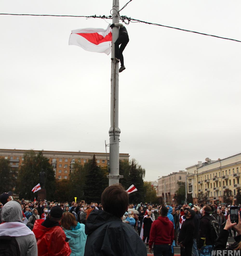 В Минске прошла воскресная акция протеста (онлайн)