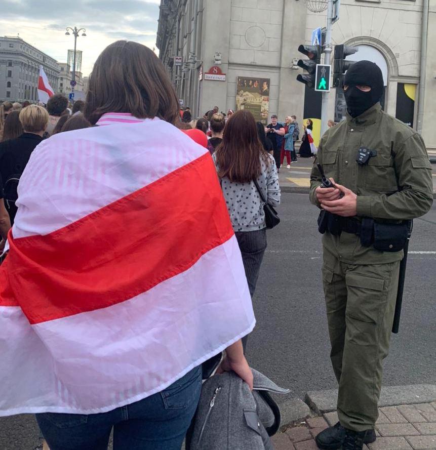 28-й день протестов  в Беларуси (онлайн)