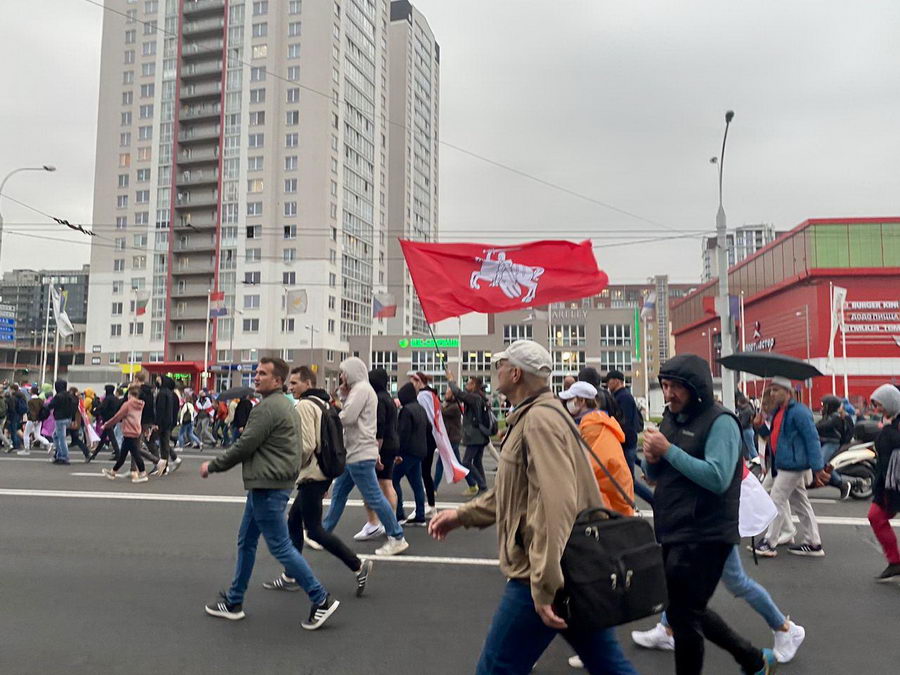 В Минске прошла воскресная акция протеста (онлайн)