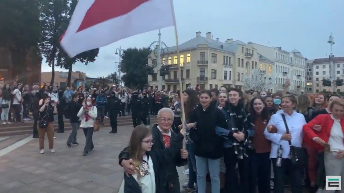 В разных точках Минска возобновились акции протеста