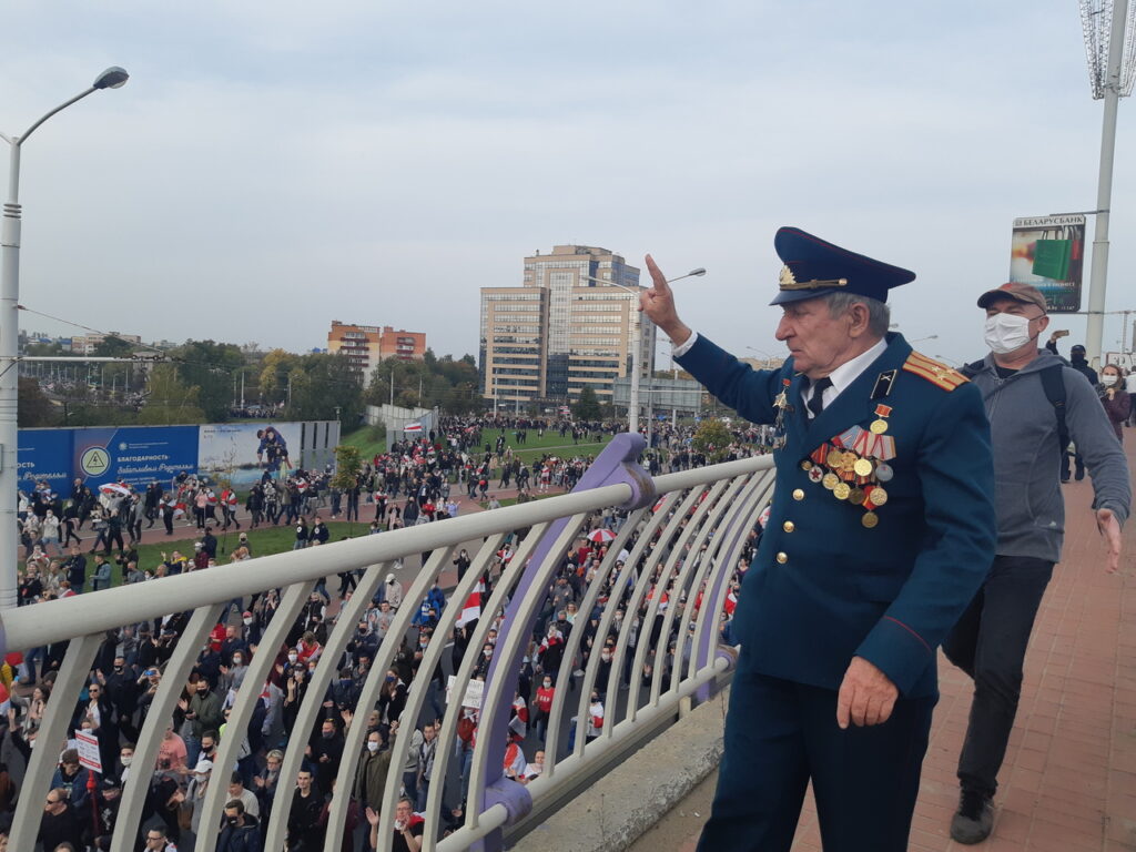 В Минске прошел марш в поддержку политзаключенных