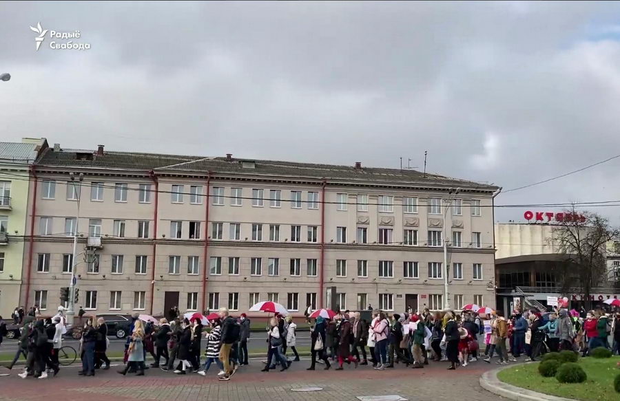 В Минске прошел Гордый женский марш