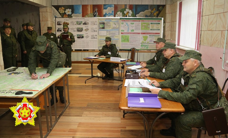 Учение территориальной обороны прошло в Мозыре