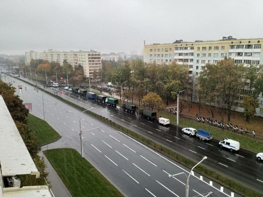 11 октября в Минске прошел воскресный марш протеста (онлайн)