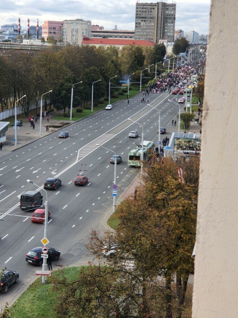 В Минске прошел Партизанский марш (онлайн)