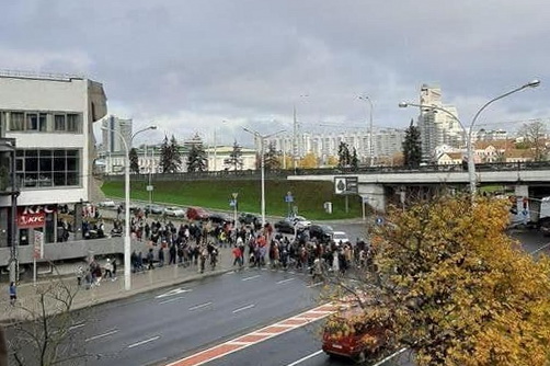 8 ноября в Минске прошла воскресная акция протеста (онлайн)