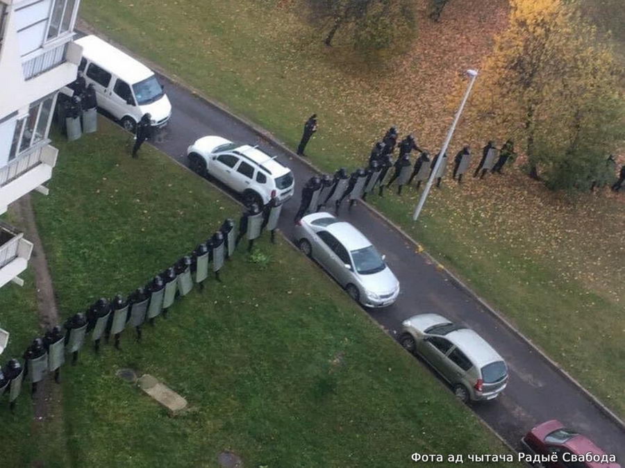 8 ноября в Минске прошла воскресная акция протеста (онлайн)