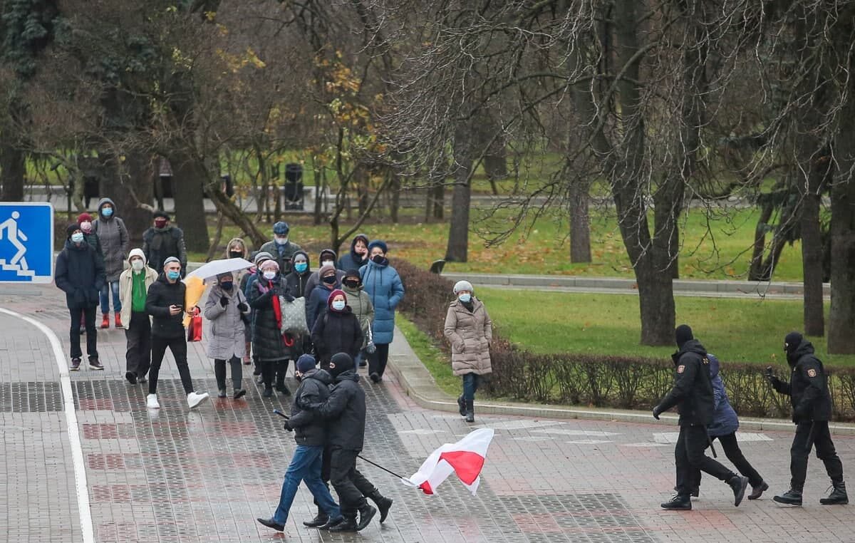 В Минске проходит Марш пенсионеров
