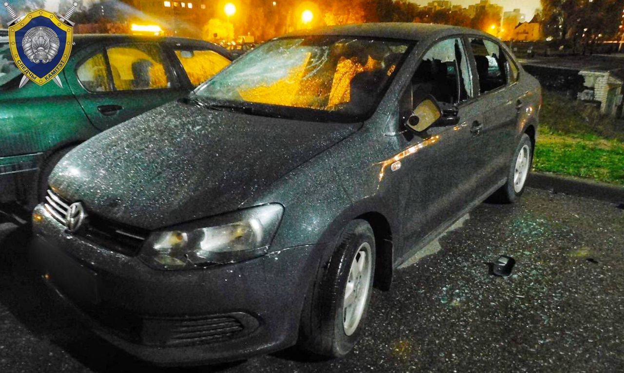 Мужчина разбил пять автомобилей у здания милиции в Гродно из-за новостей
