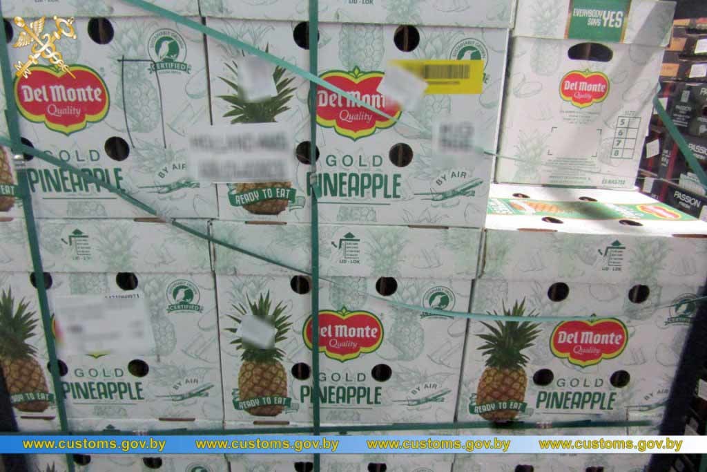 Авокадо, манго, ананасы на 100 тыс. долларов пытались ввезти в Беларусь по заниженной стоимости