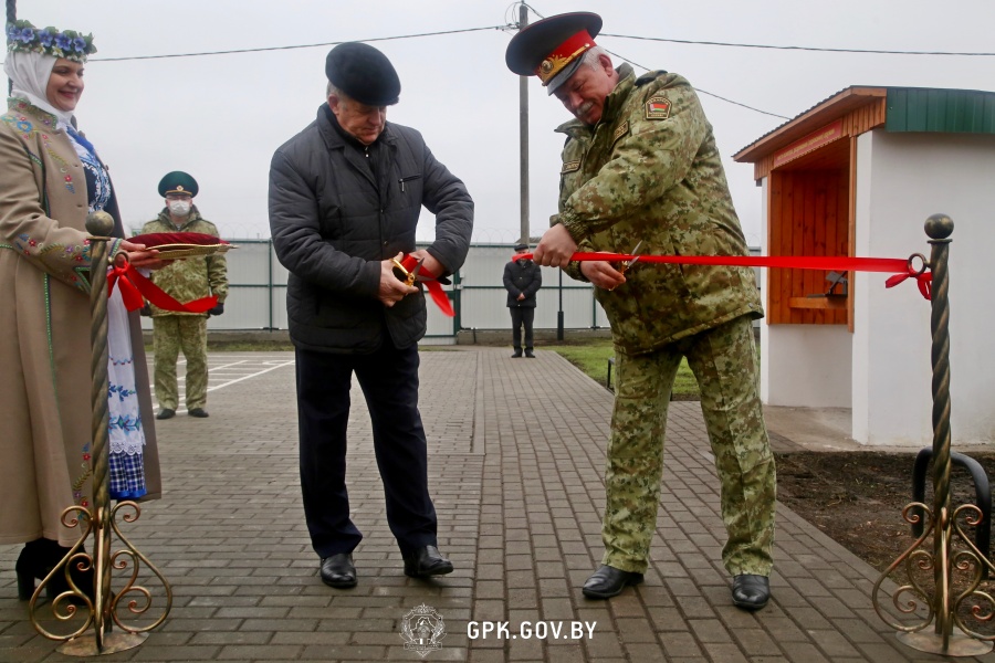 На границе с Украиной открыли новую погранзаставу