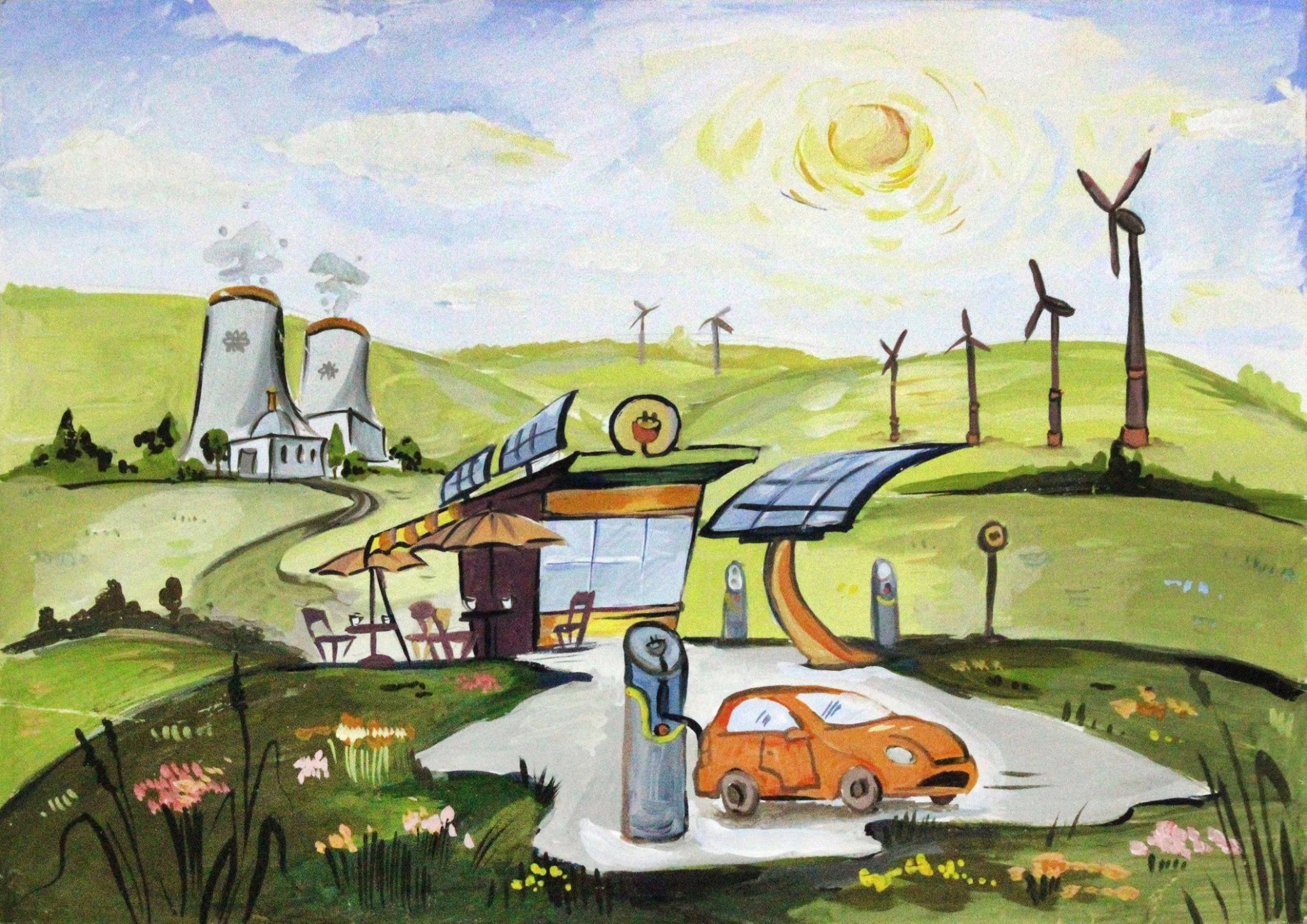 "Росатом" провел в Беларуси конкурс рисунков про атомную энергетику