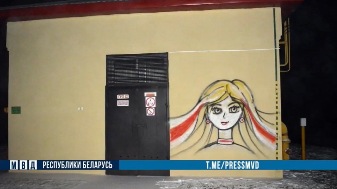 Девушку из Скиделя оштрафовали на 4350 рублей за изображения аистов на остановках