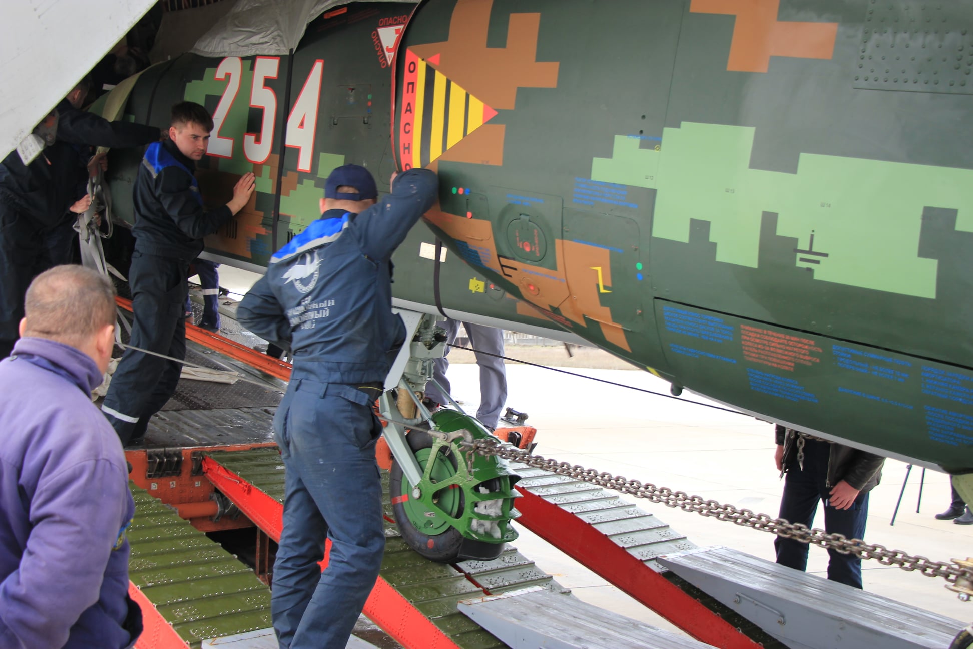 Последний из отремонтированных в Беларуси Су-25 прибыл в Болгарию