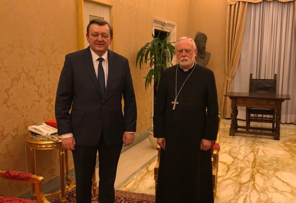 Беларусь выступила за активизацию сотрудничества с Ватиканом