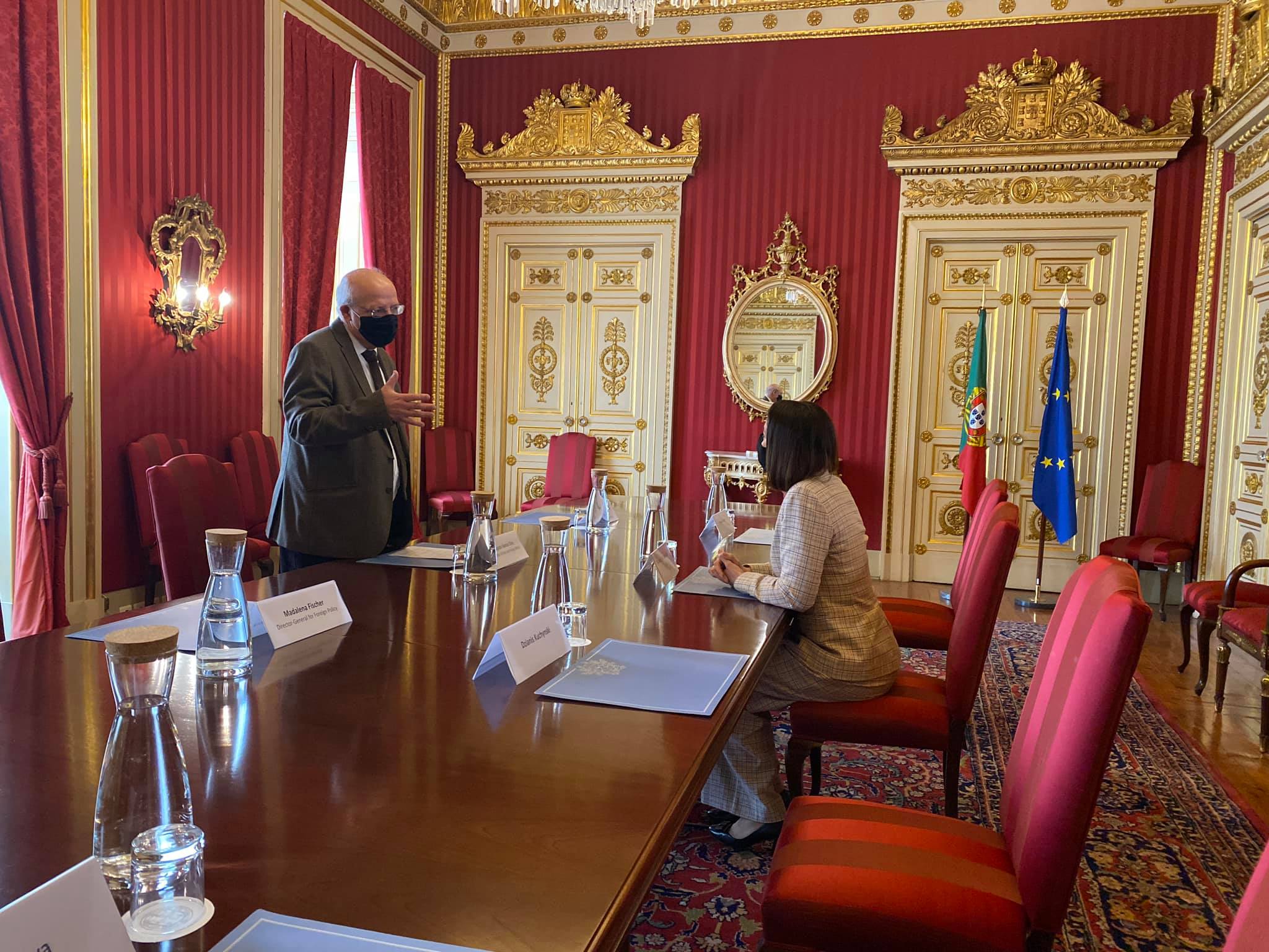 Светлана Тихановская встретилась с премьер-министром Португалии