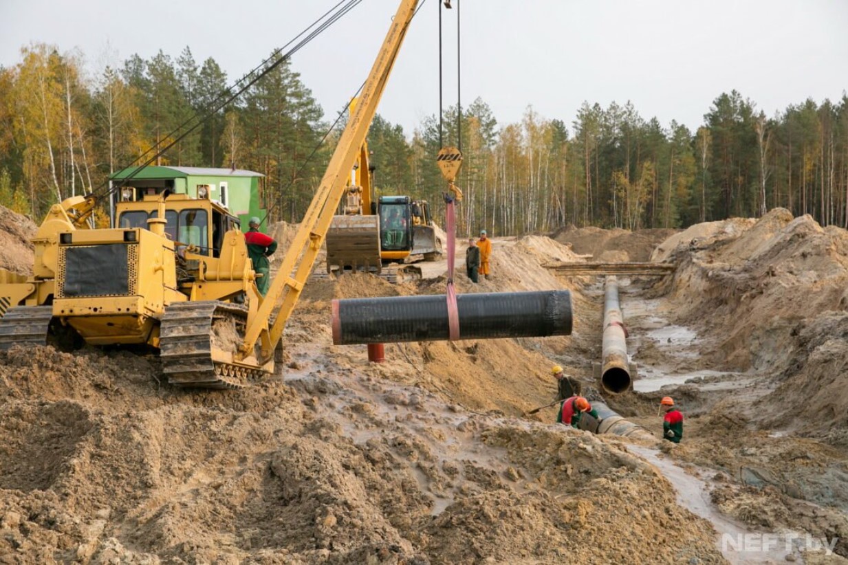 Газопровод "Белоруснефти" введен в строй после реконструкции