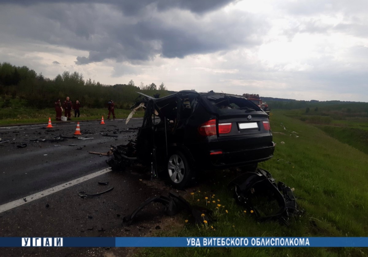 Два человека погибли в аварии с фурой под Лепелем