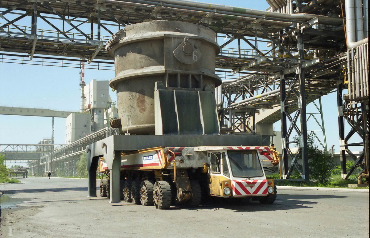 БелАЗ поставил 7-осный грузовик Оскольскому металлургическому комбинату