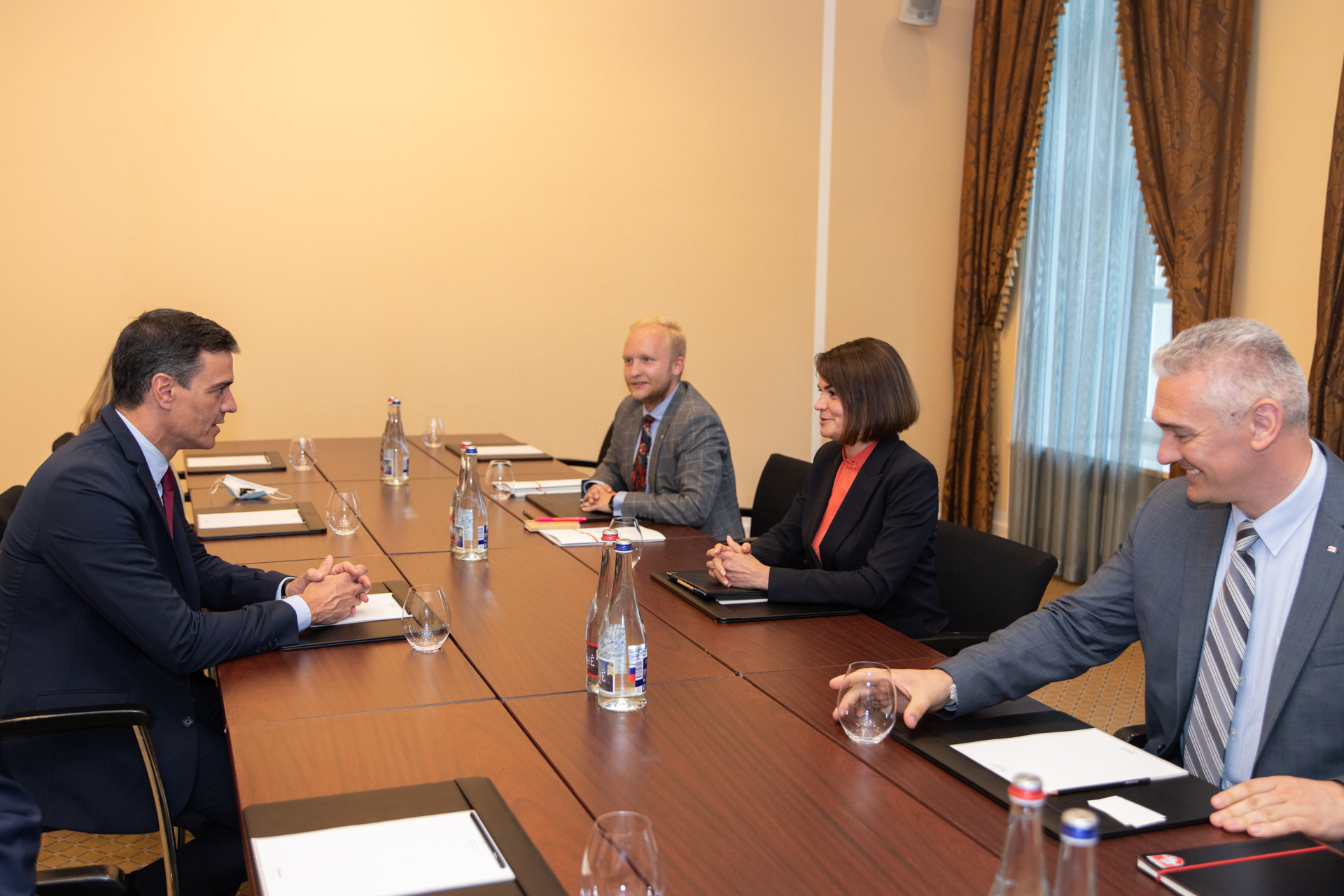 Тихановская встретилась с премьером Испании и главой МИД Дании