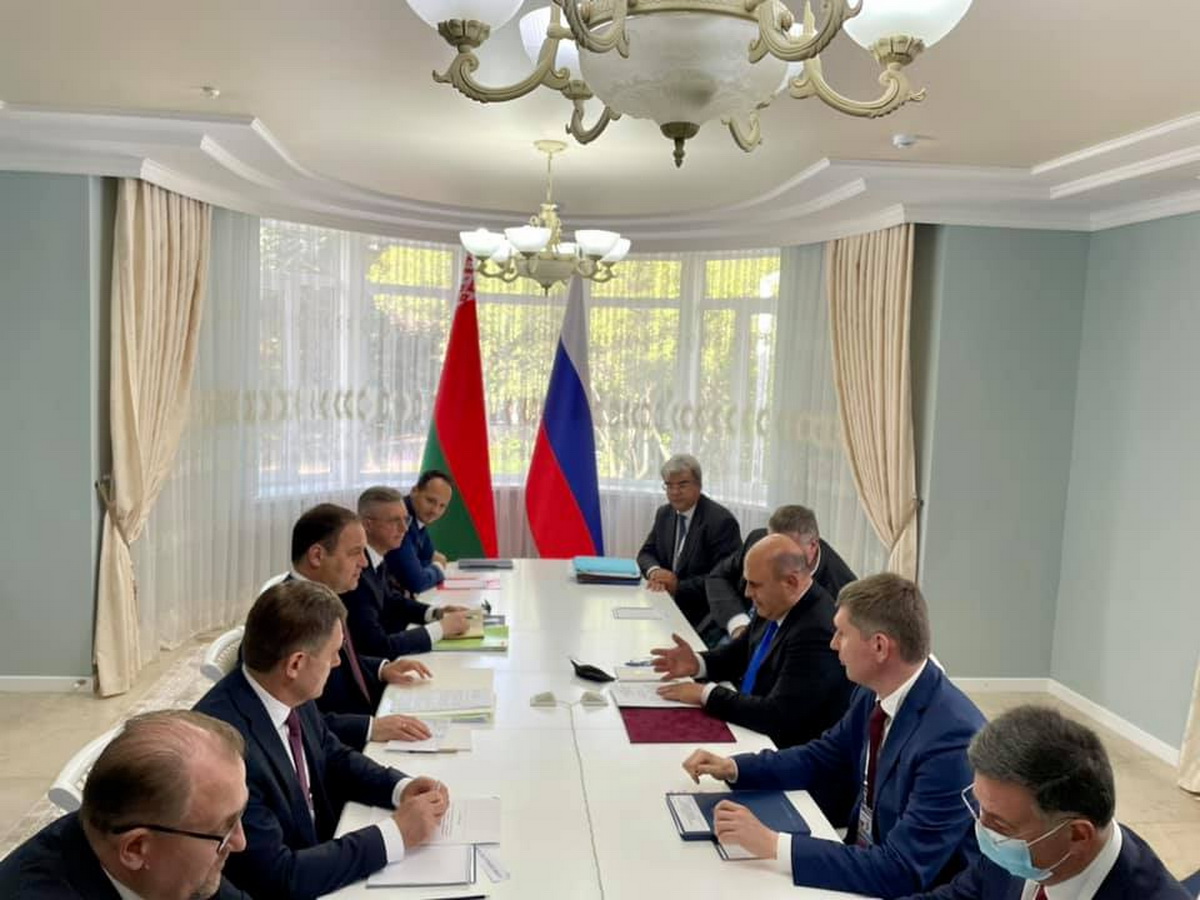 Головченко и Мишустин обсудили двустороннее сотрудничество
