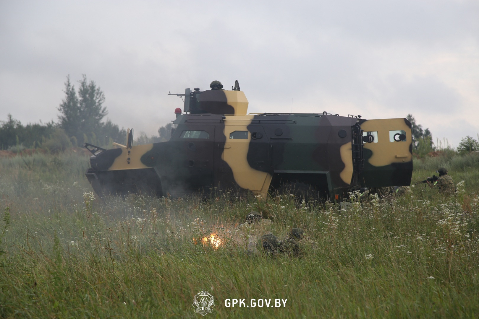 Пограничники уничтожили группу вооруженных нарушителей в рамках учений