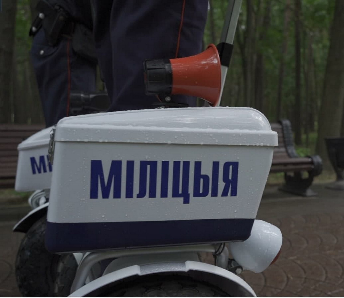 Минская милиция оседлала сегвеи
