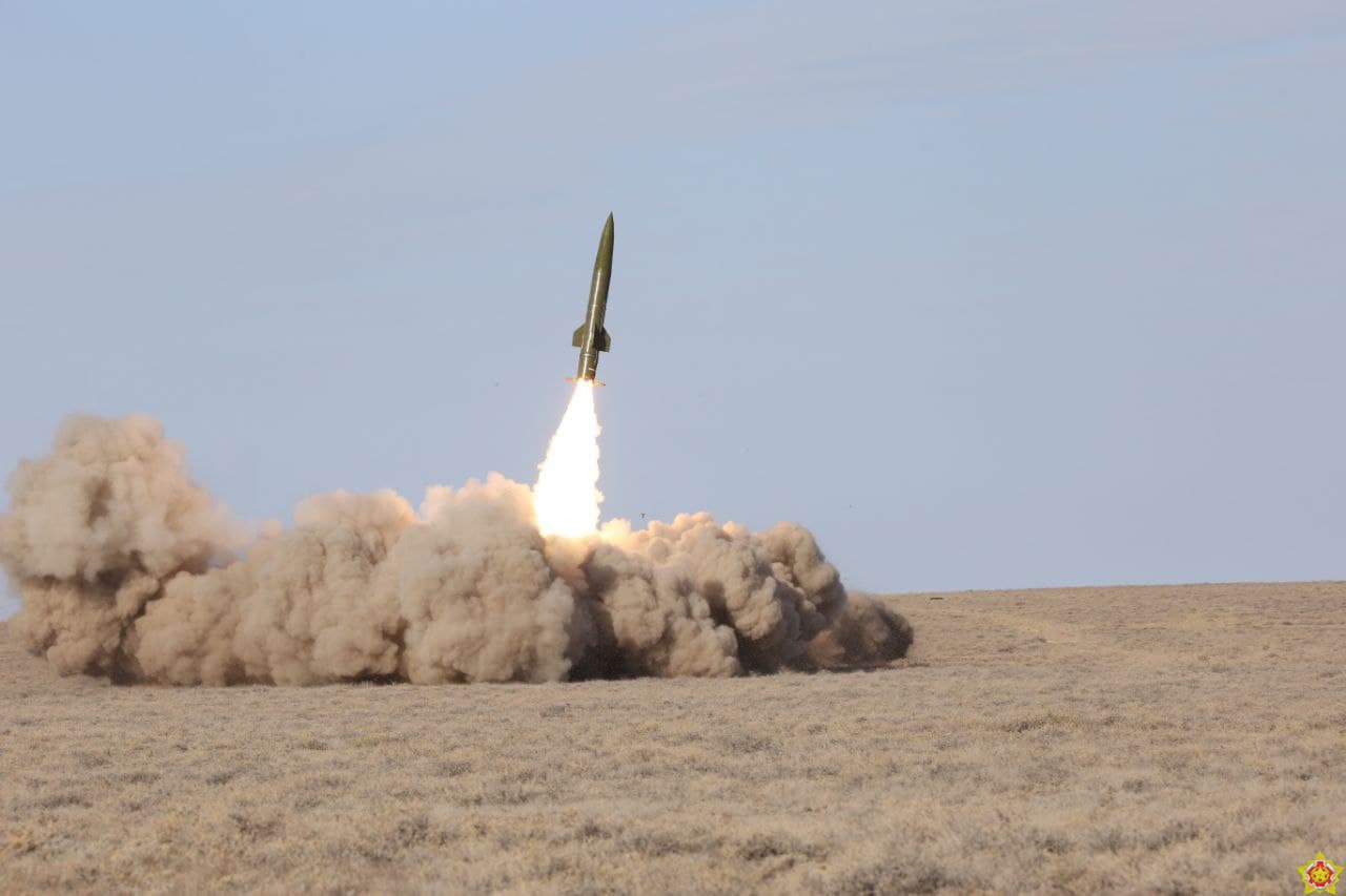 Беларусские ракетчики выполнили боевые пуски из «Смерча», «Полонеза» и "Точки" - фотофакт