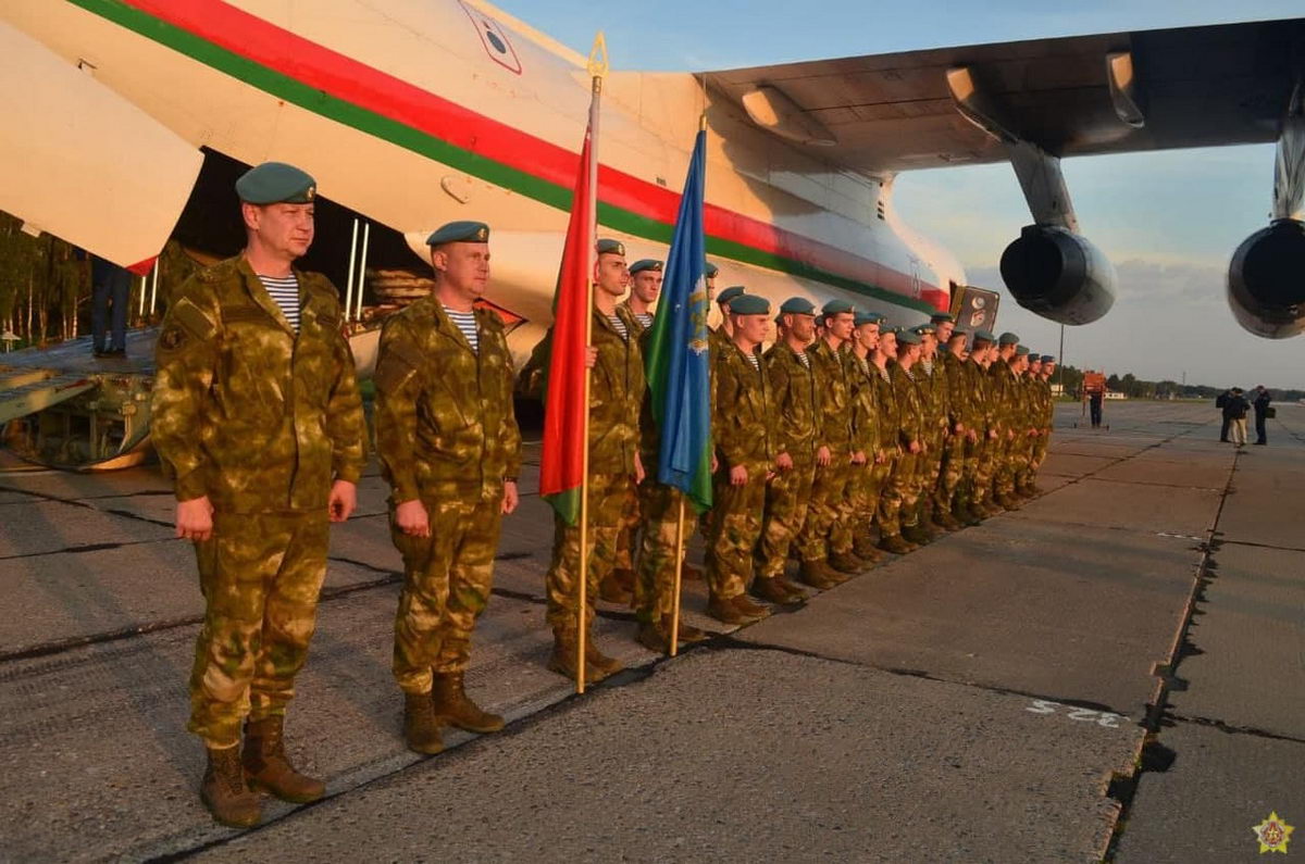 Беларусские военные вернулись после учений в Ярославской области