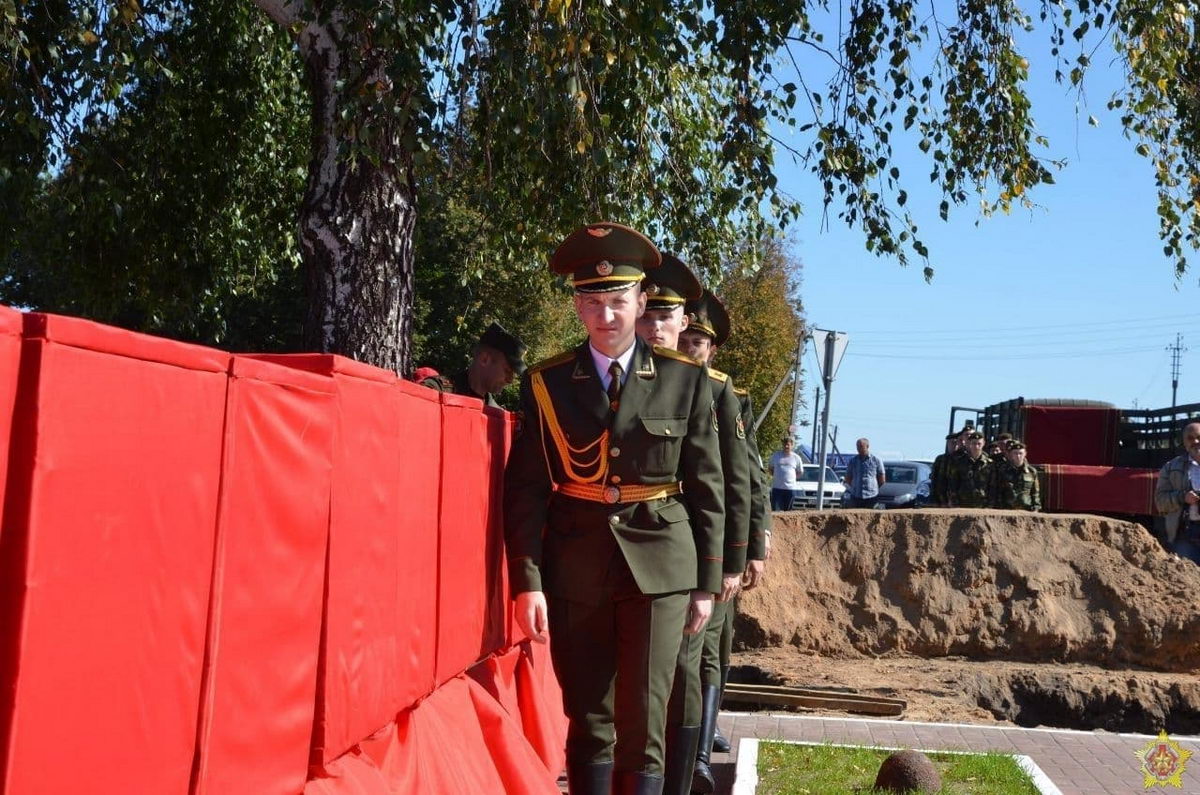 В Жлобинском районе перезахоронили останки 69 воинов
