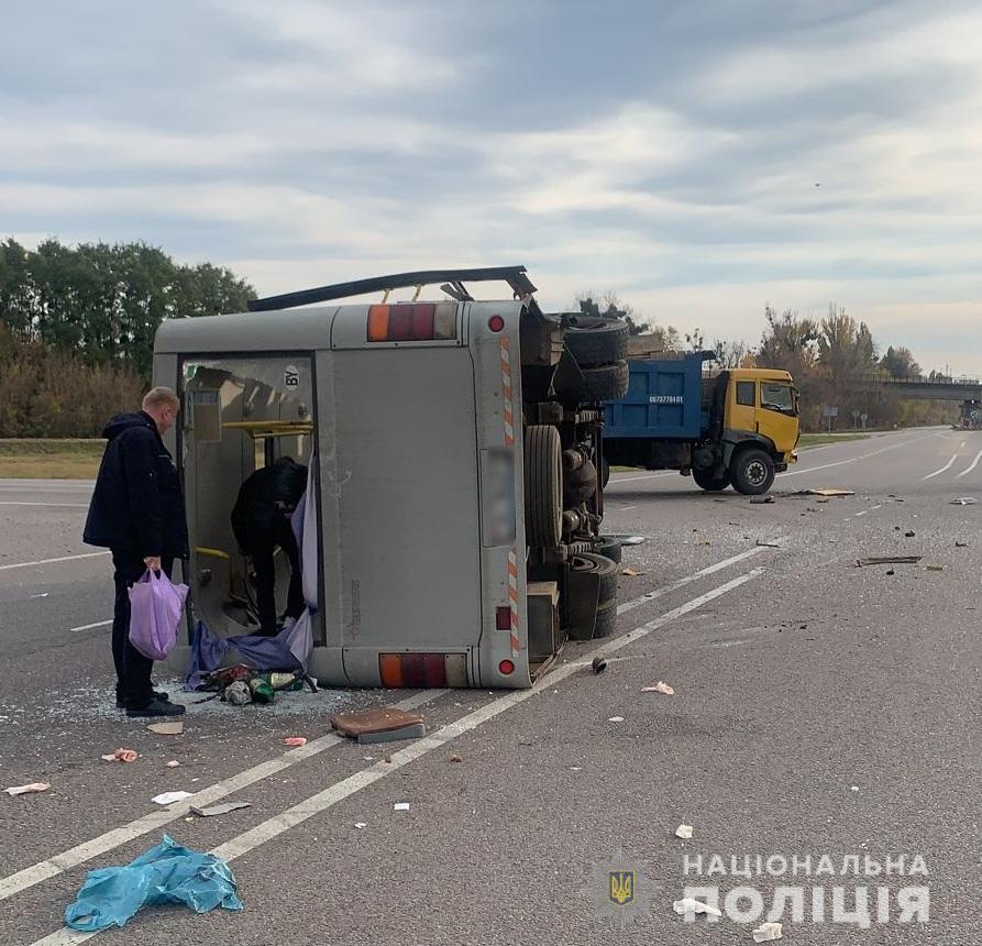 Шестеро беларусов пострадали в ДТП под Киевом