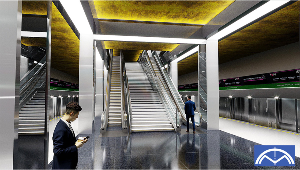 Появились рендеры новых станций третьей линии метро