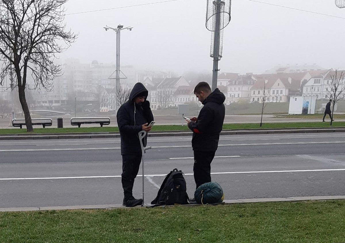 Проспект Победителей в Минске прямо сейчас - фотофакт