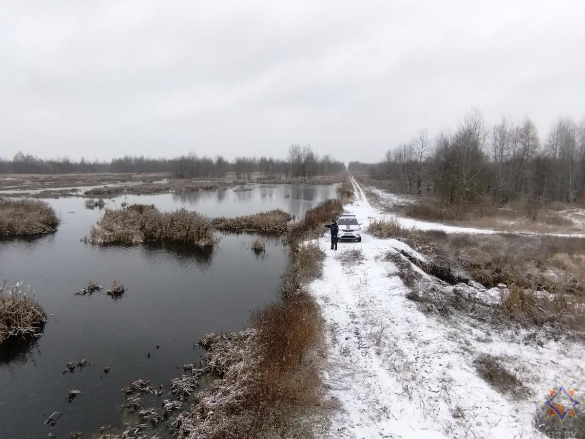 В Хойникском районе МЧС ведет мониторинг мест заболачивания торфяников