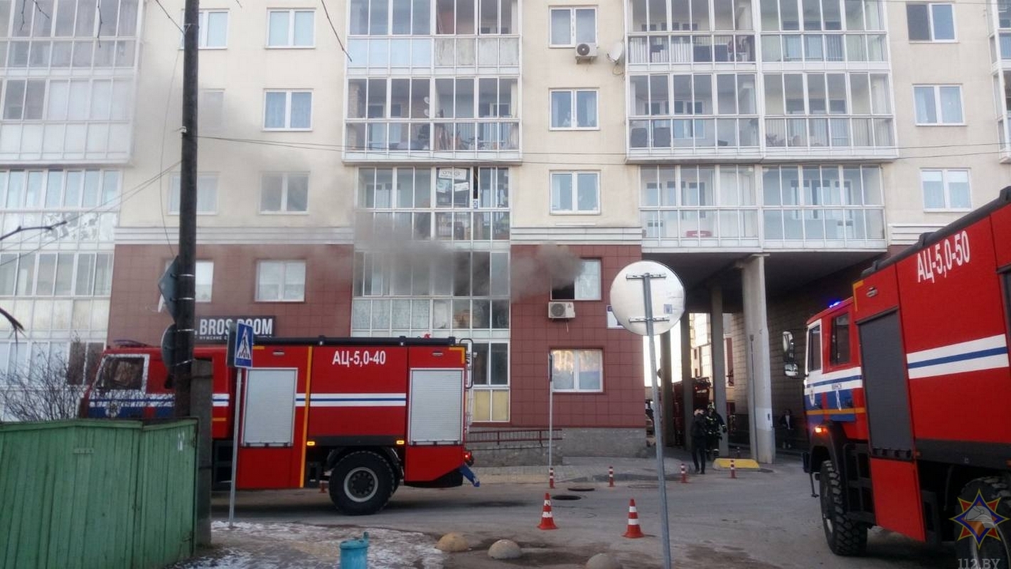 На пожаре в Минске спасли 6-летнюю девочку, она в реанимации