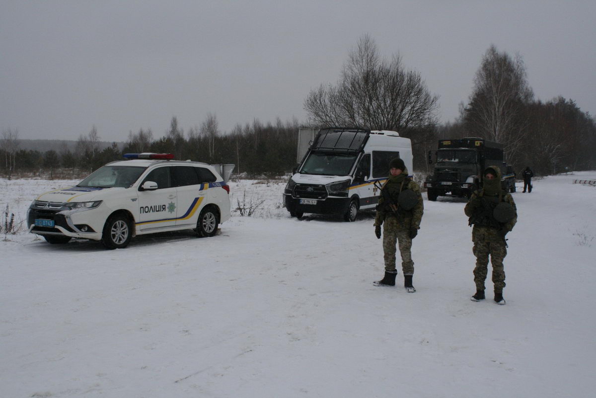 Украина провела антитеррористические учения у границы с Беларусью