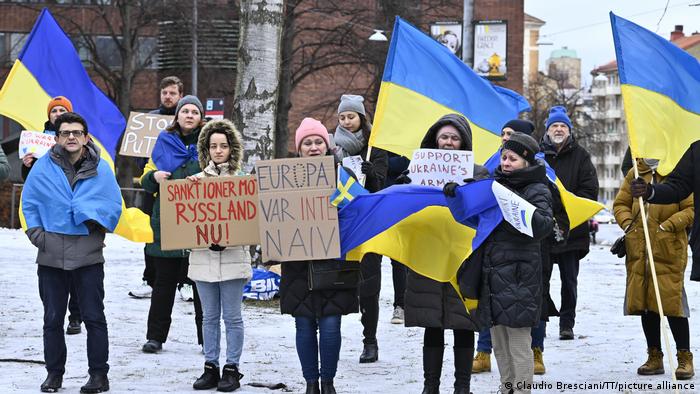 В Европе проходят многочисленные митинги против войны в Украине