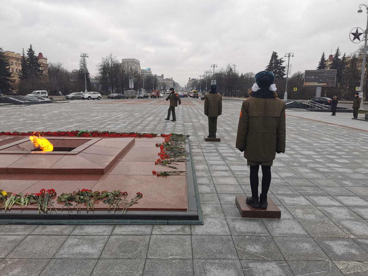 Фотоэтюд в серых тонах: Минск накануне референдума и в первые дни вторжения России в Украину