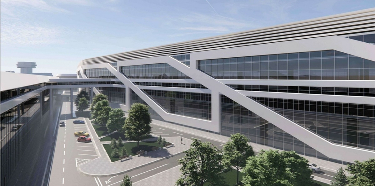 Национальный аэропорт показал архитектурную концепцию терминалов