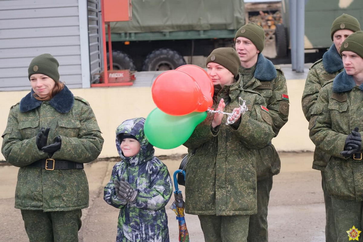 Беларусские ракетчики вернулись в пункт постоянной дислокации